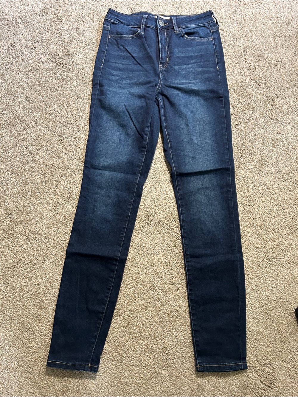 SO Dark Indigo Skinny Jeans